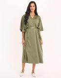 Floral Satin Daydress