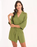Green Short Dress Set