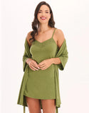 Green Short Dress Set