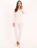 White Jogger Set