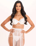 Satin Bra Set