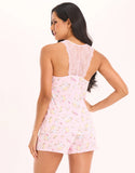 Floral Pink Boxer Set